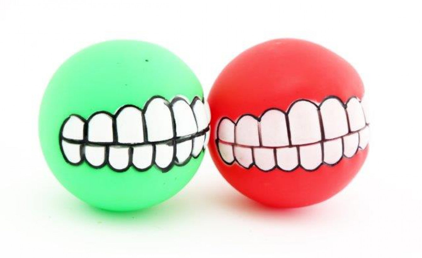 Pet Dog Toy Ball With Teeth