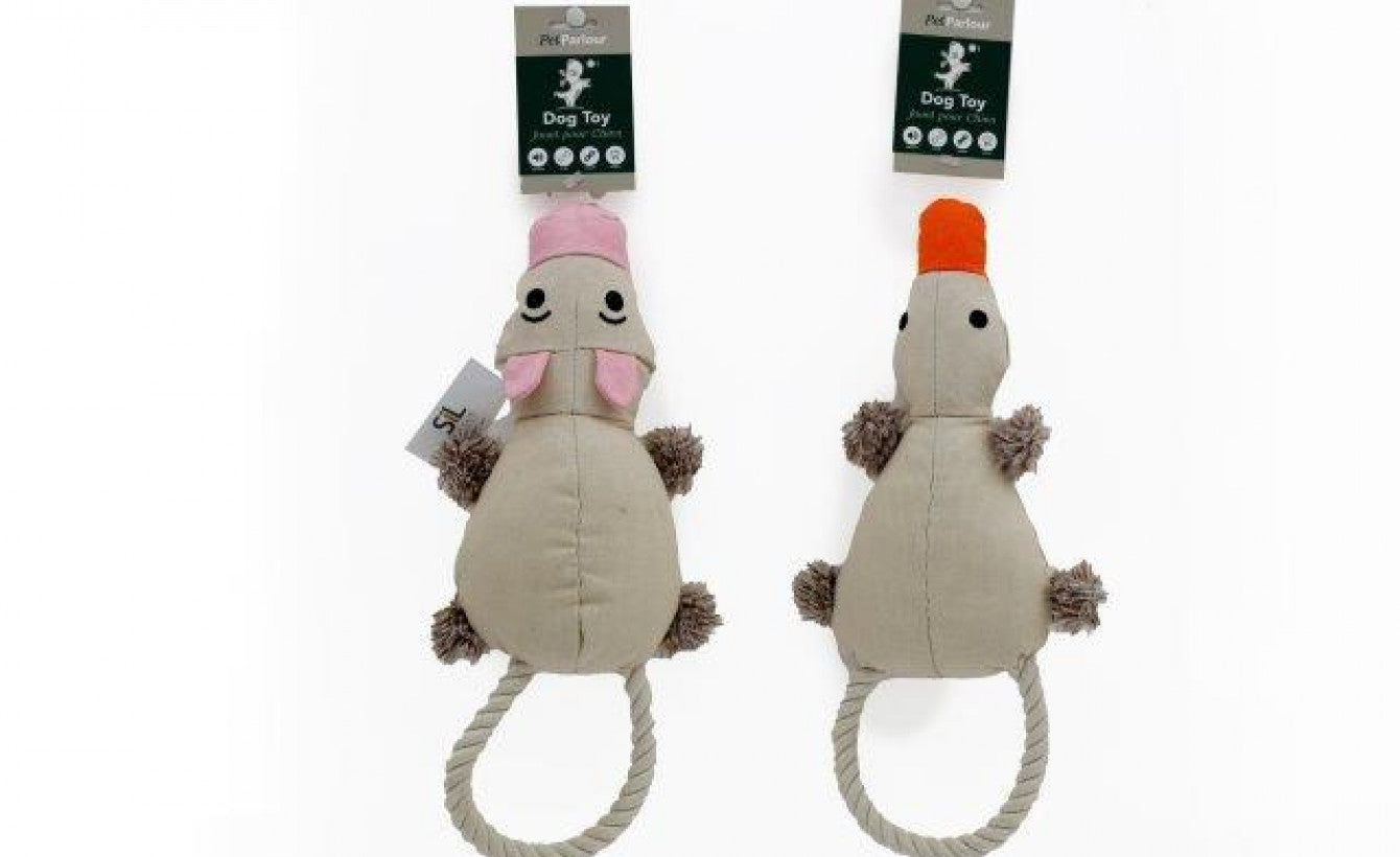 Pet Pig or Duck Tug Toy