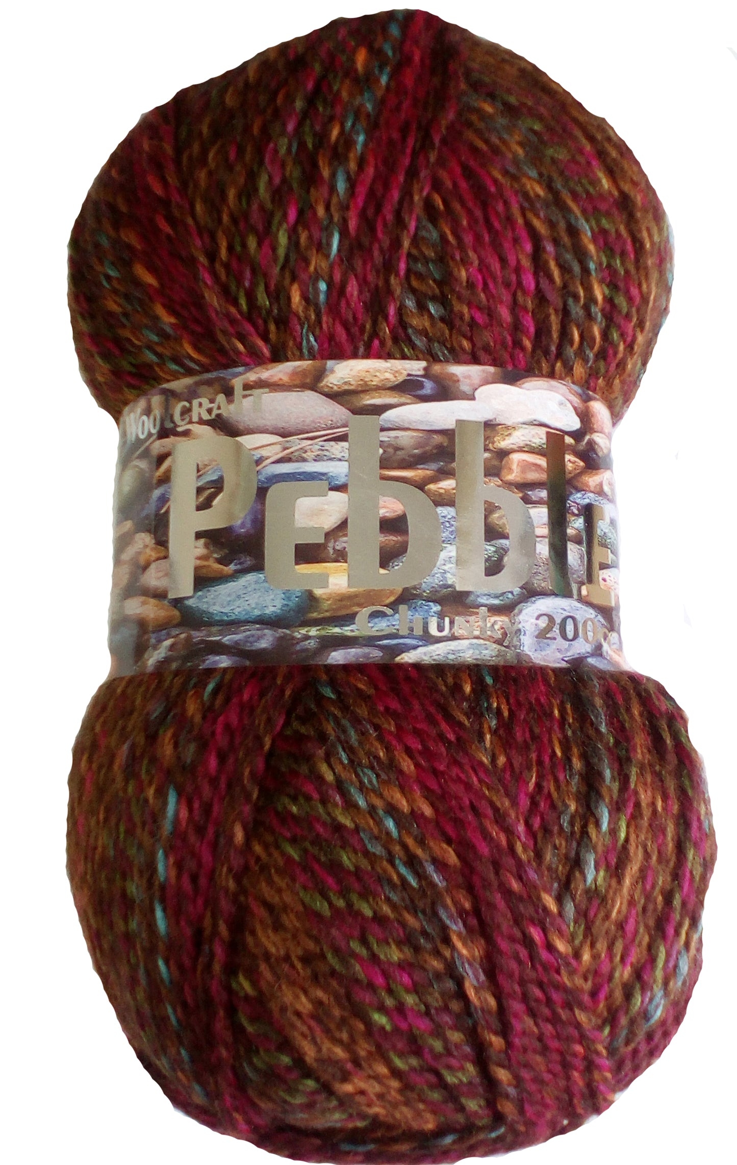Knitting Yarn: Pebble Chunky: Psychedlic: 200g