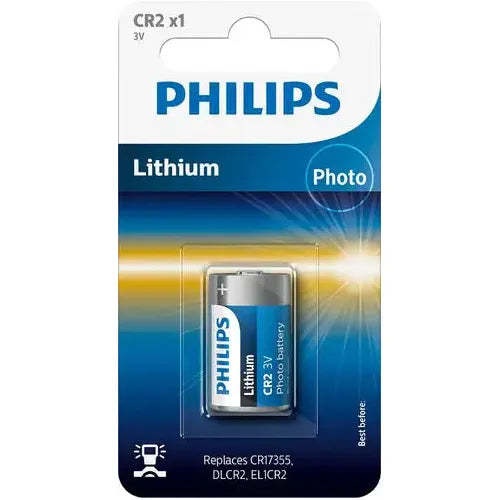 Philips Lithium Photo Battery CR2 3V ( 1 in a pack)