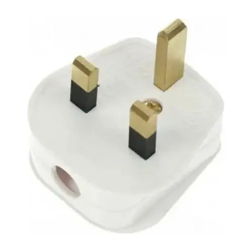 13A Plug Fused White