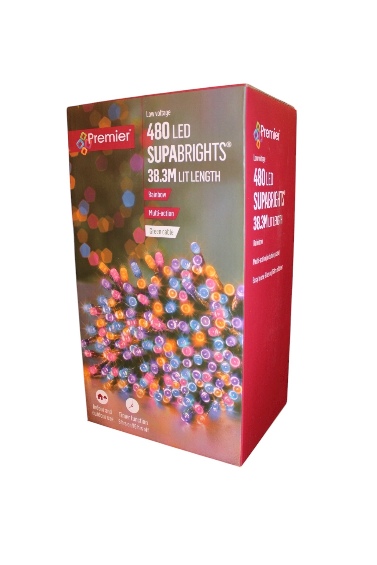 480 Multi Action LED Supabrights Timer Multi colour