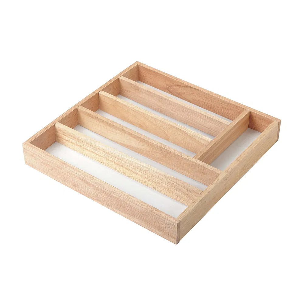 Hevea Wood Cutlery Drawer38 v 39cm