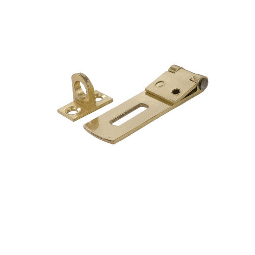 50mm (2") Brass Hasp & Staple