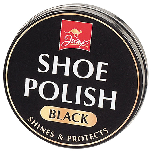 JUMP Black Shoe Polish Tin