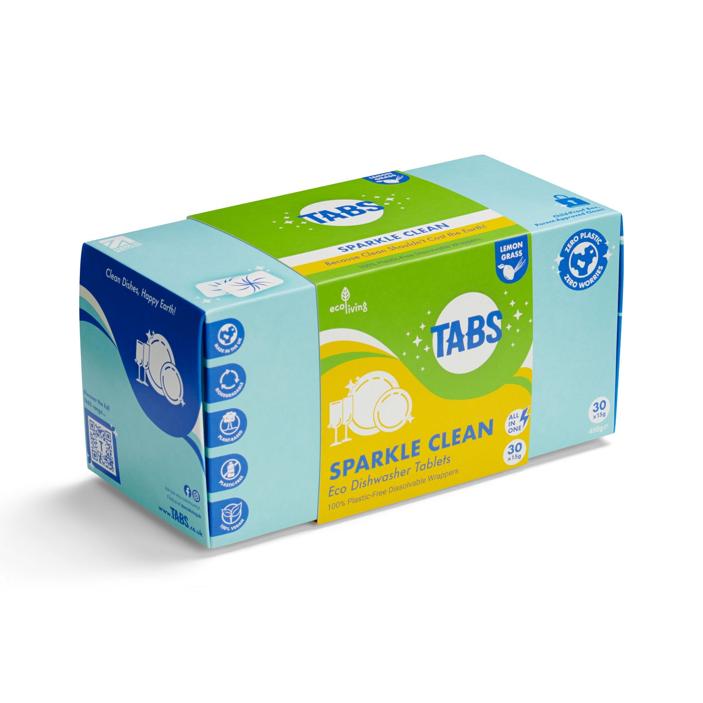 TABS Dishwasher Tablets Sparkle Clean UK