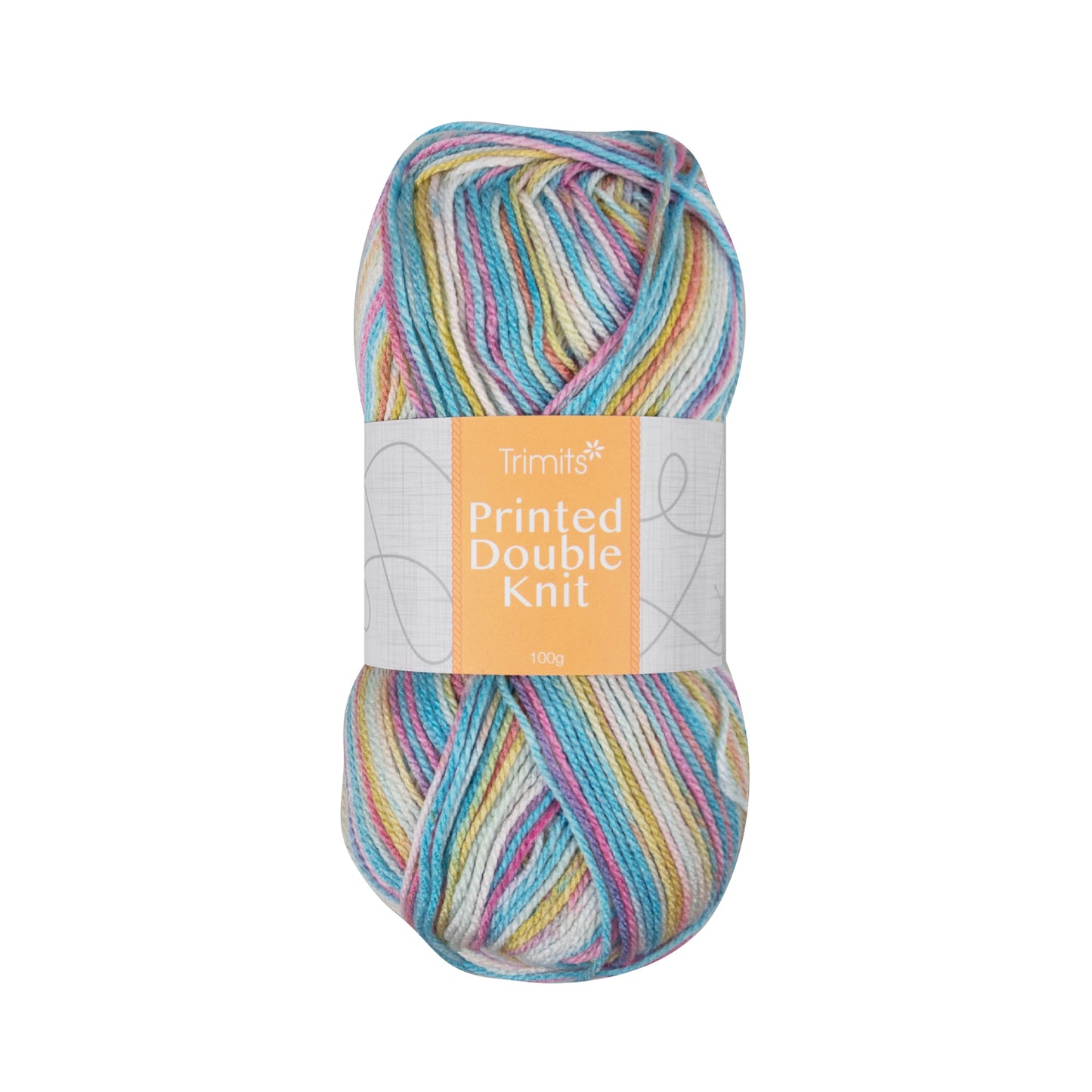 Knitting Yarn: Print: Double Knitting: 100g: Colour Burst