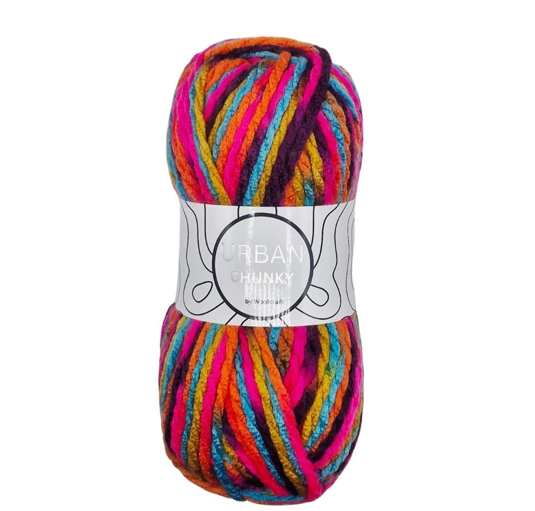 Knitting Yarn: Urban Super Chunky: Flamingo: 100g