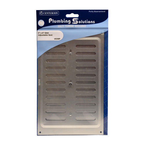 Hit and Miss Vent Aluminium 229mmx152mm