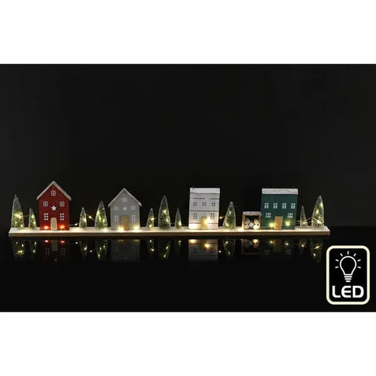 Christmas Led Houses Decoration - Large