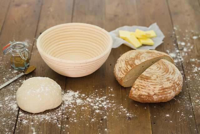 Home Made Round Loaf Proving Basket