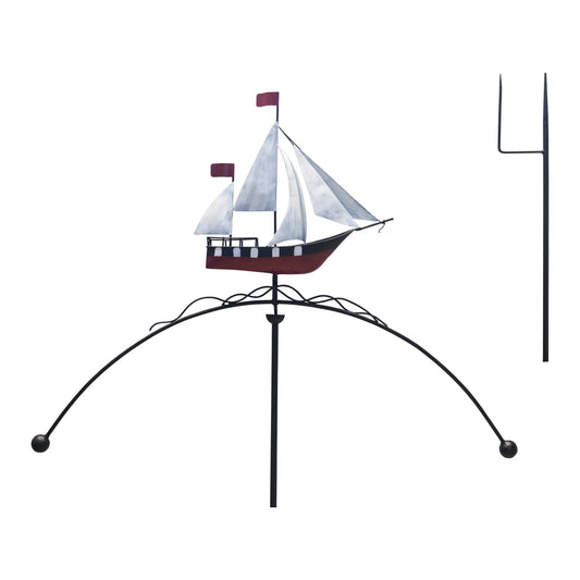 Metal Balance Stake and Boat Spinner