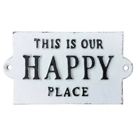Wall Plaque - This Is Our Happy Place
