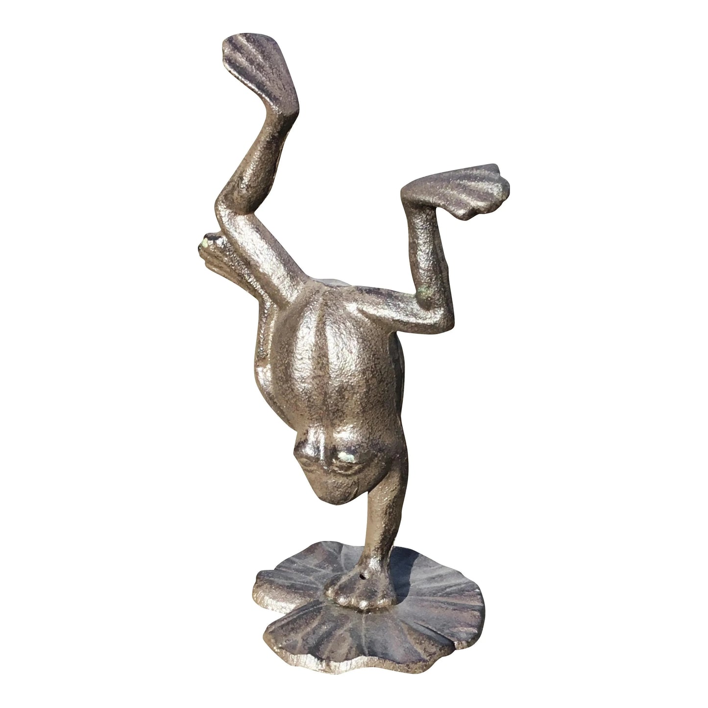 One Hand Handstand Frog on Lily Pad