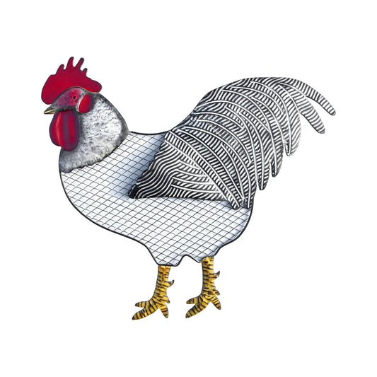 Metal Rooster Wall Art