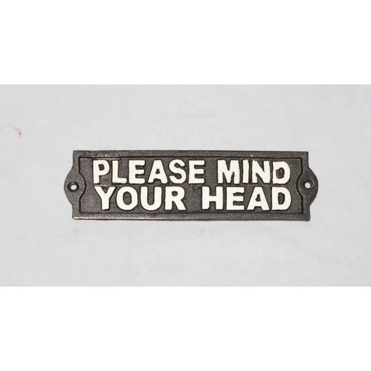 Wall Plaque - 'Please Mind Your Head