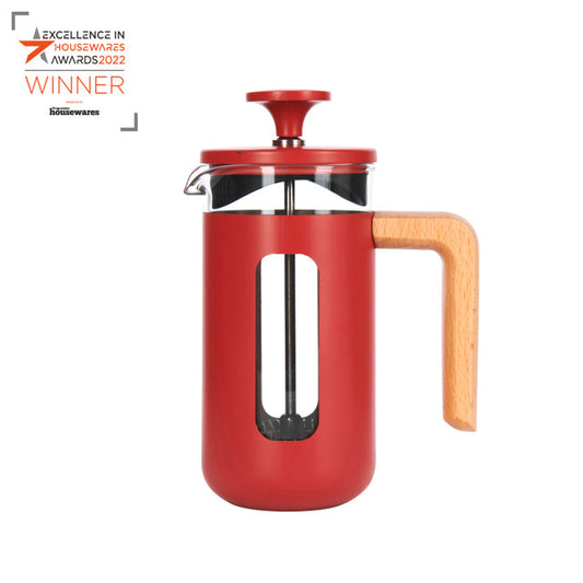 La Cafetière Pisa Cafetiere, 3-Cup, Red