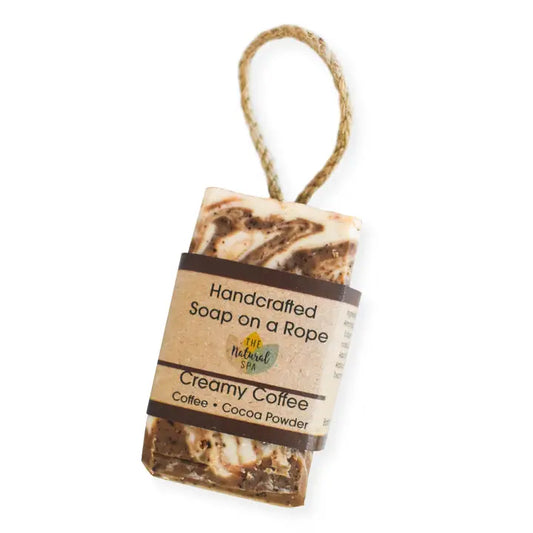 Creamy Coffee Soap On A Rope 100g