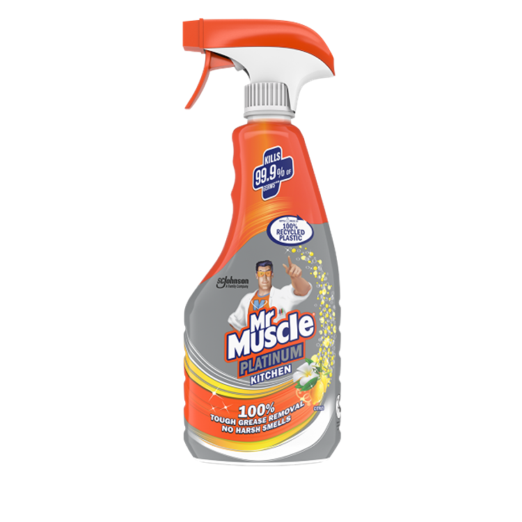 Mr Muscle Platinum Kitchen Spray 500ml