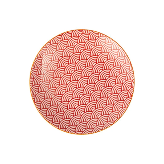Mikasa Red Arc Stoneware Side Plate, 18cm