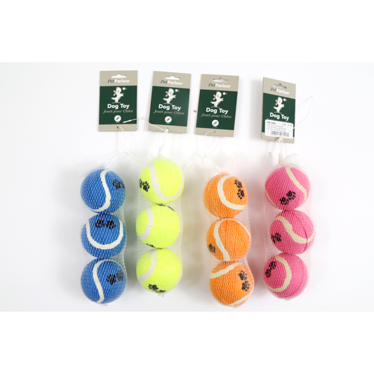 Pk3 Pet Tennis Balls
