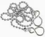 Bath Chain & Stay 450mm Chrome Plated PK1