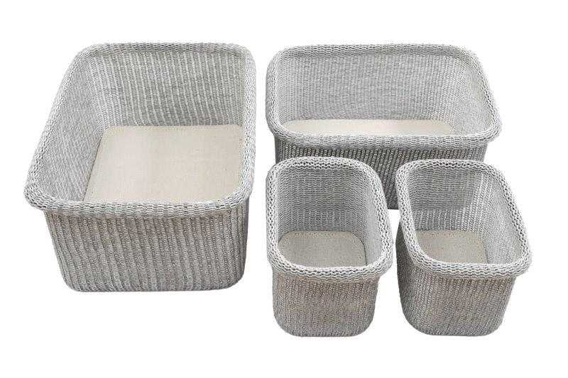 Grey Storage Basket