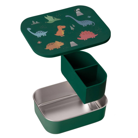 Little Lund Kids Stainless Steel Lunch Box: Dino