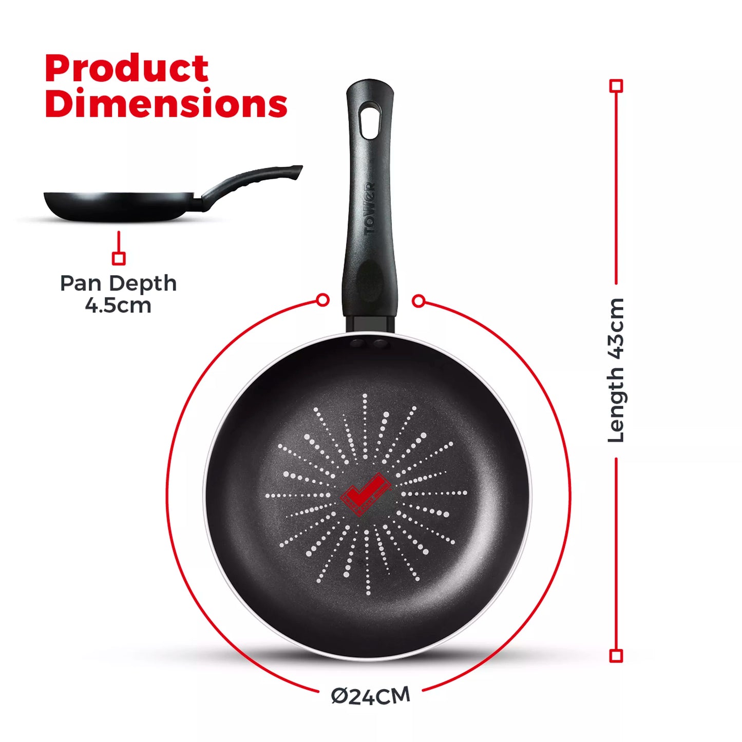 Smart Start Classic 24cm Frying Pan