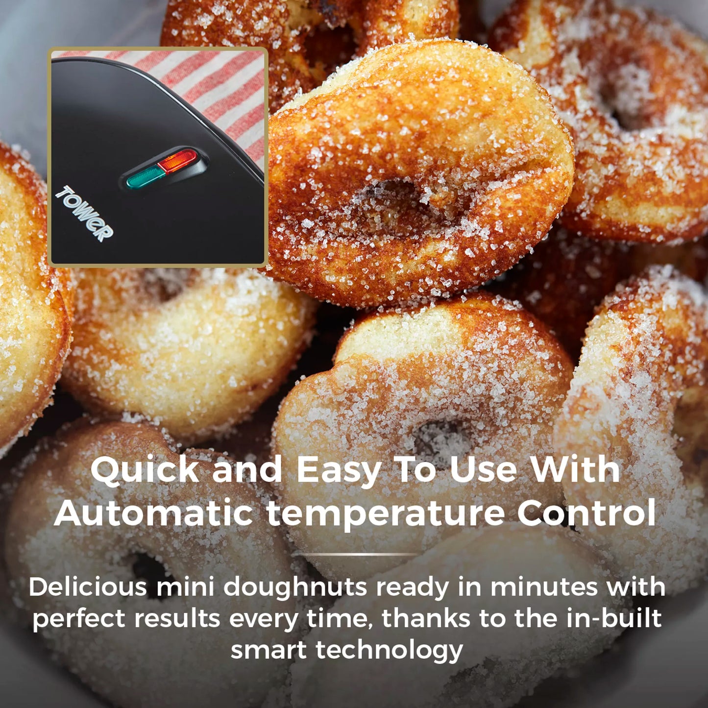 Mini Donut Maker 750W