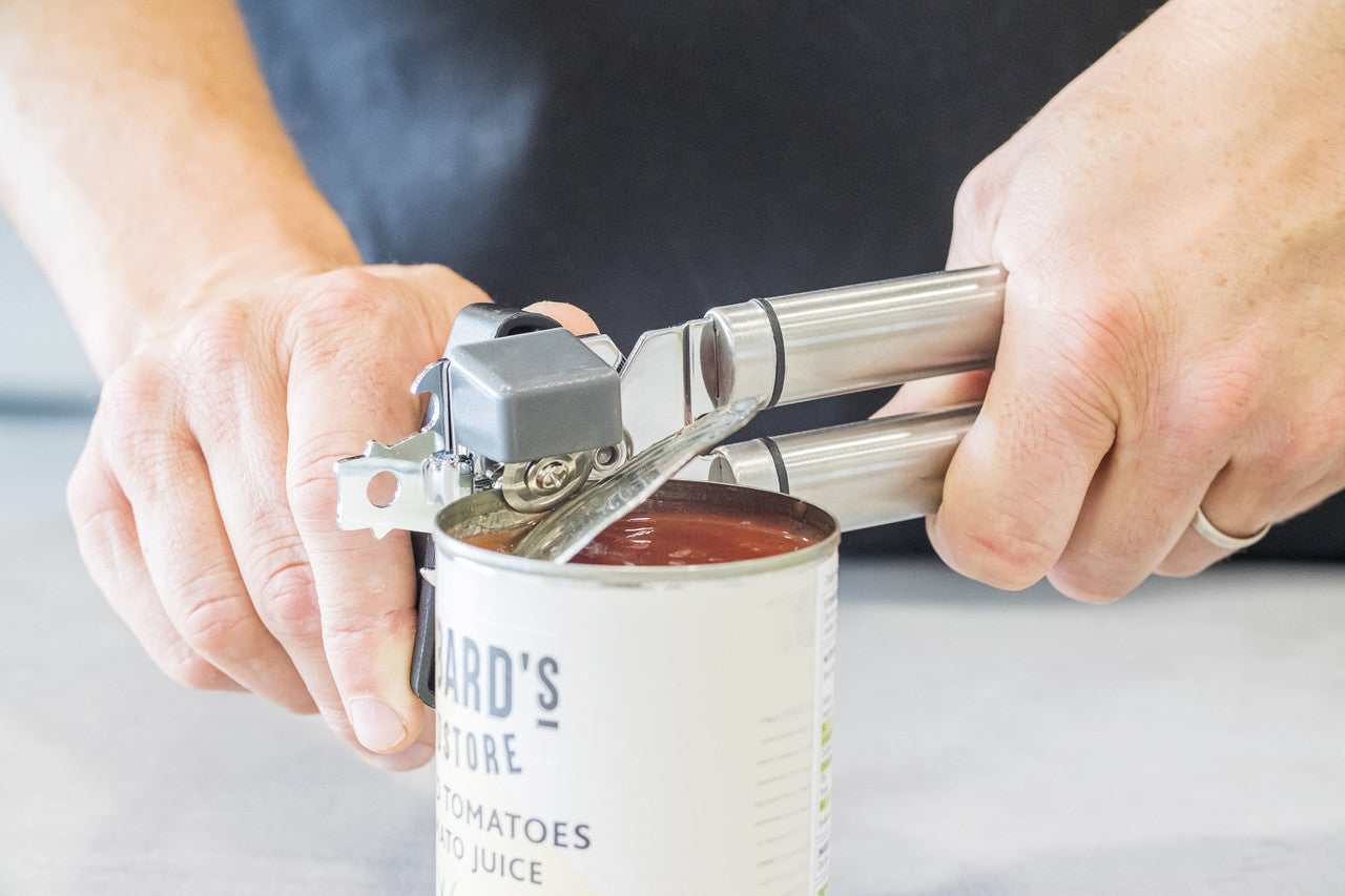 KitchenCraft Oval Handled Professional Stainless Steel Tin Opener, 22.5cm