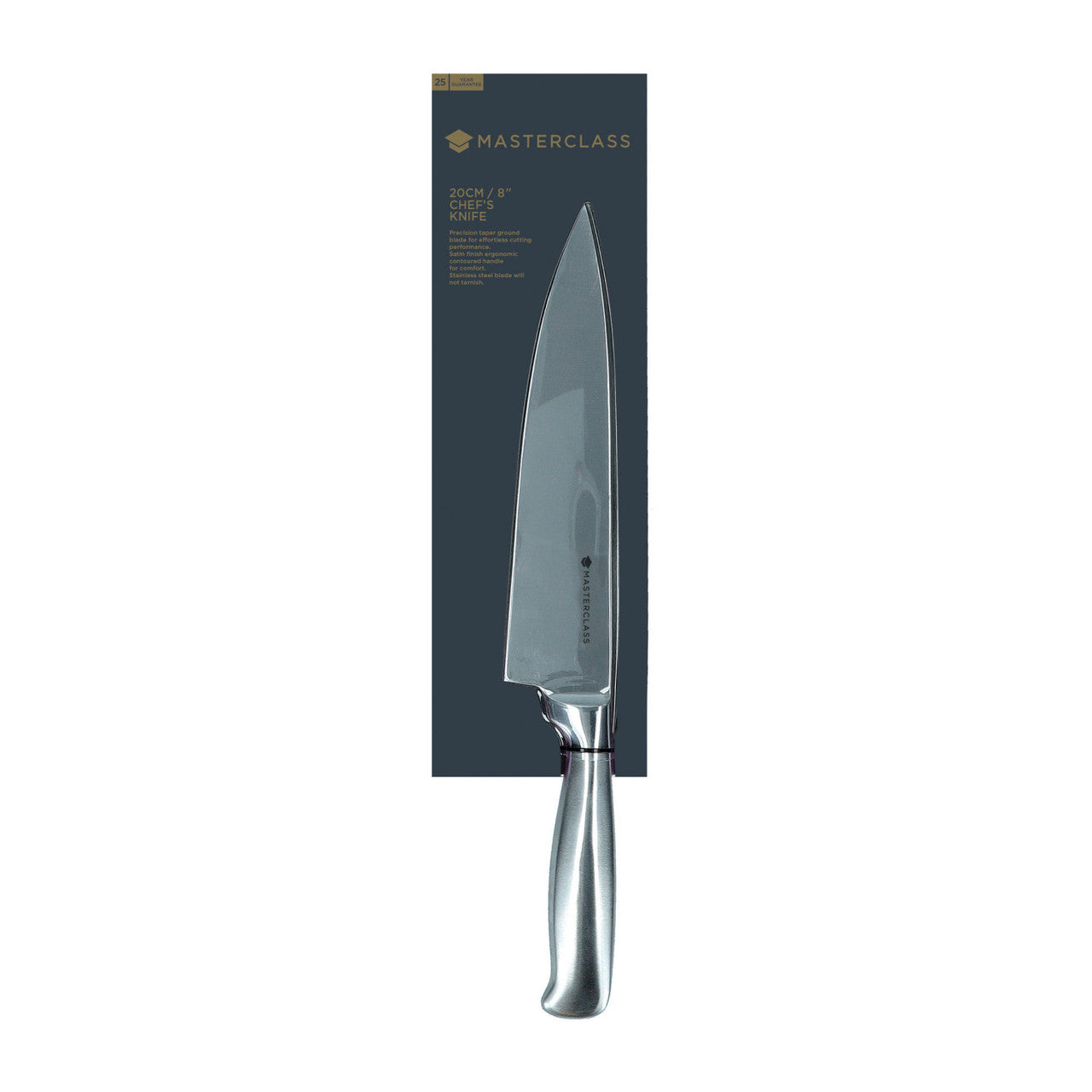 MasterClass Acero Stainless Steel 20cm (8") Chef's Knife