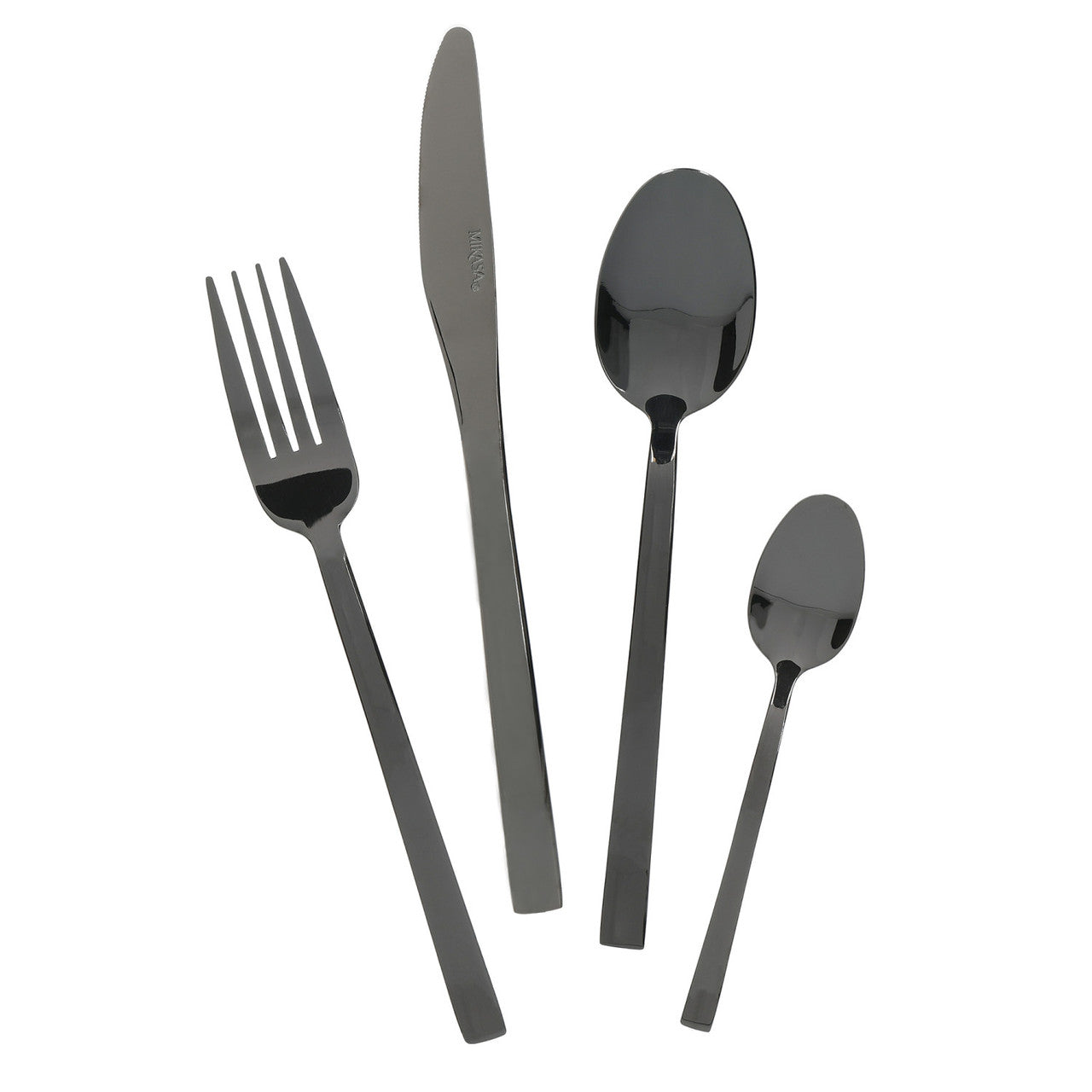 Mikasa Ciara Diseno 16 Piece Cutlery Set PVD Black