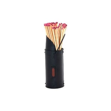 Black Hod Shaped Long Matchstick Holder