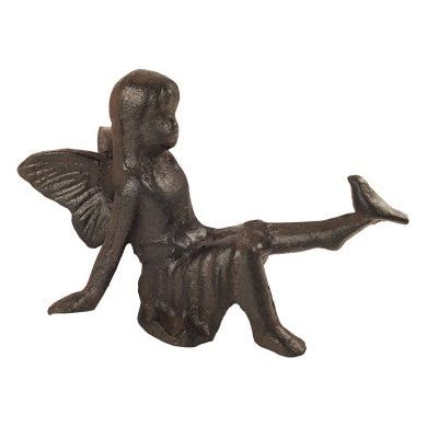 Sitting Fairy with Bird on Foot