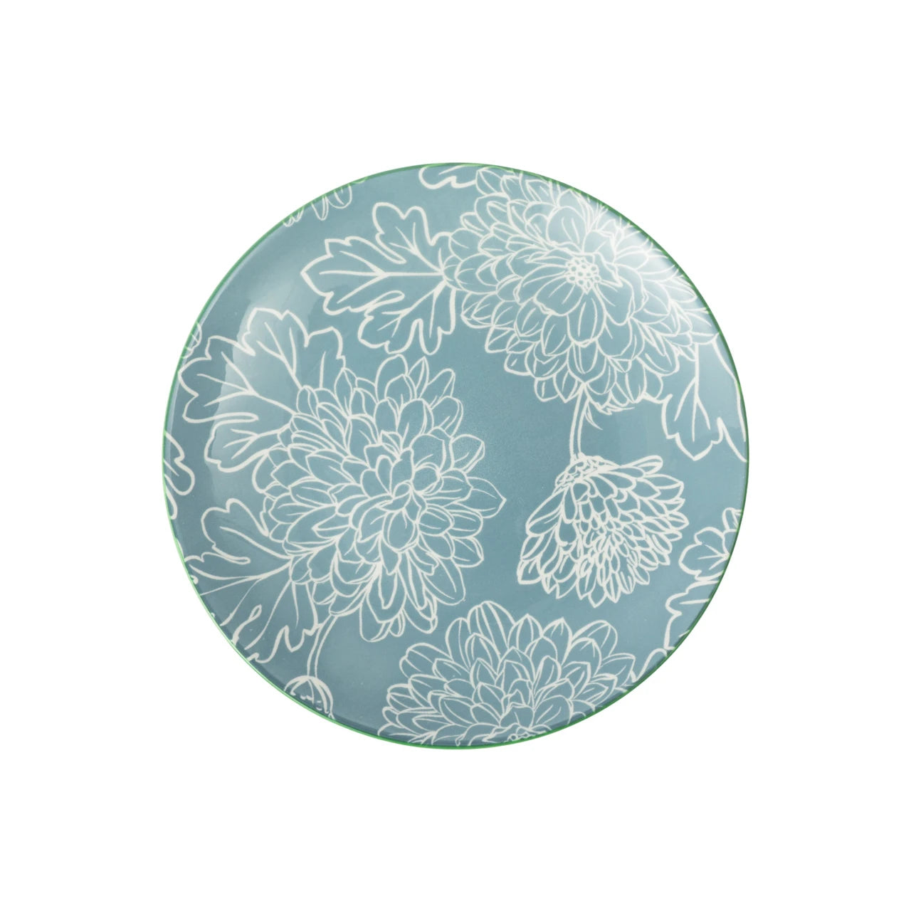 Mikasa Grey Floral Stoneware Side Plate, 18cm