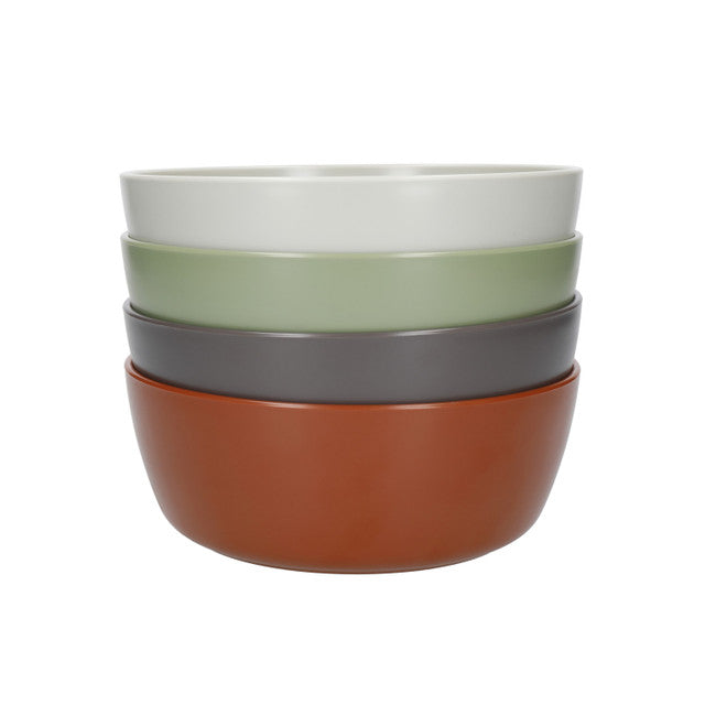 Mikasa Summer Set of 4 Recycled Plastic 16cm Bowls