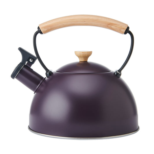 La Cafetiere Whistling Kettle In Modern Purple Colour 1.6L