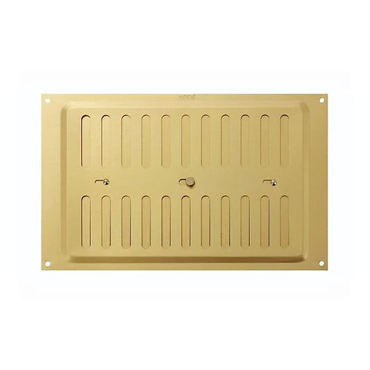 Vent Adjustable Aluminium 9x6" Gold