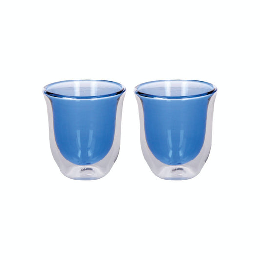 La Cafetière Colour Blue Double Walled Glasses