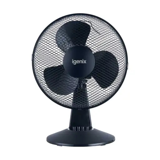 12 Inch Desk Fan Black