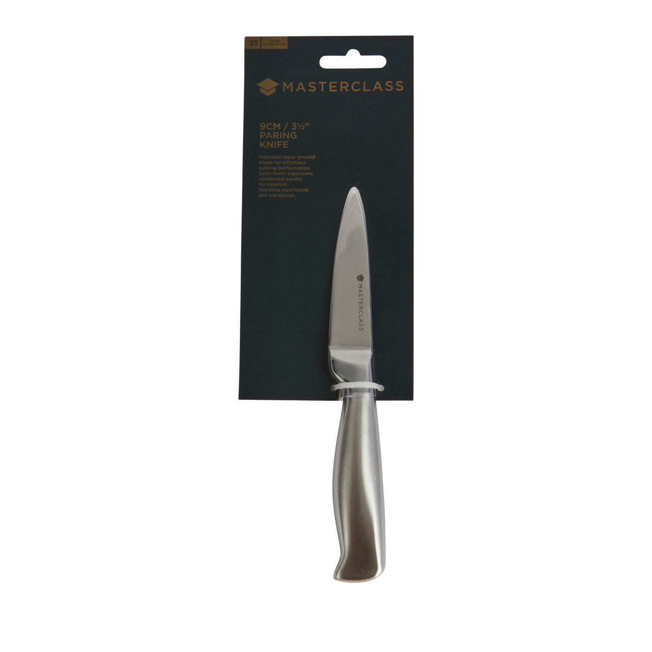 MasterClass Acero Stainless Steel 9cm (3.5") Paring Knife