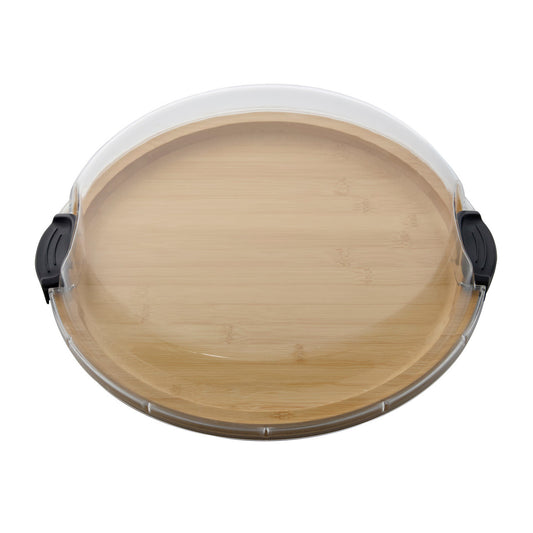 Farberware Build-a-Board Bamboo Round Snack Serving Board, 35.5CM