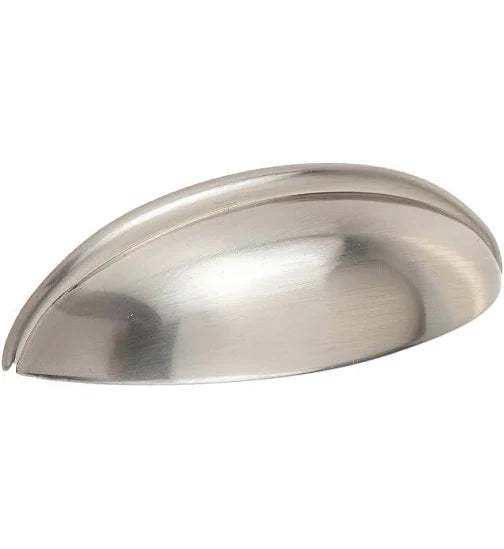 Shaker Drawer Pull 88mm Satin Nickel pk2