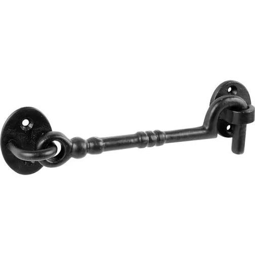 Decorative Cabin Hook 100mm Antique Black