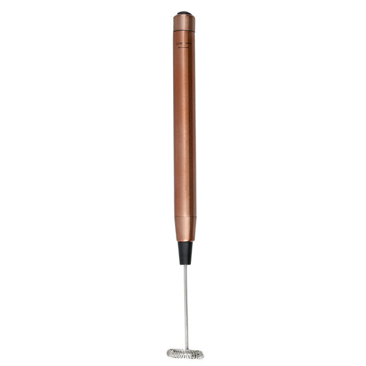 La Cafetière Battery-Powered Milk Frother, Copper Effect