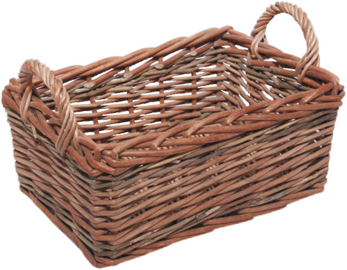 Wicker Kindling Basket