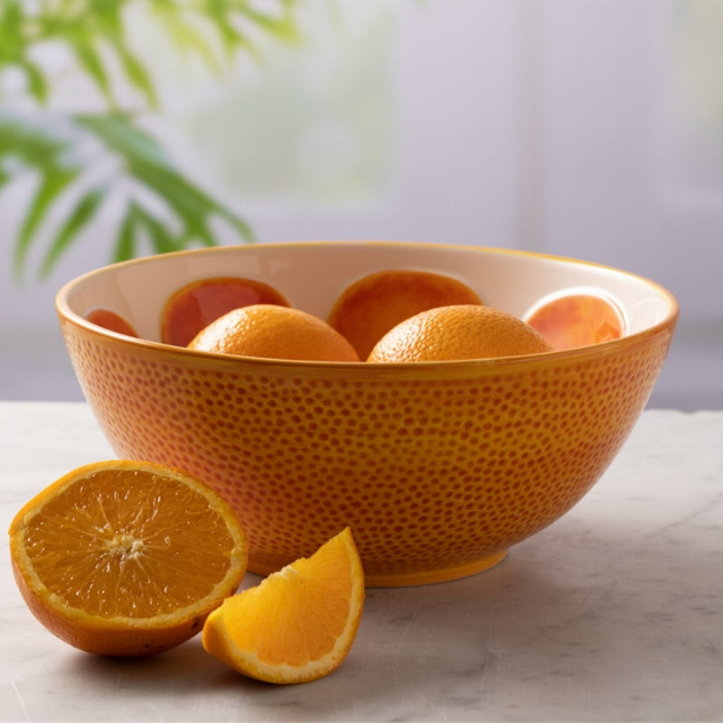 World Foods 21.5cm Orange Bowl