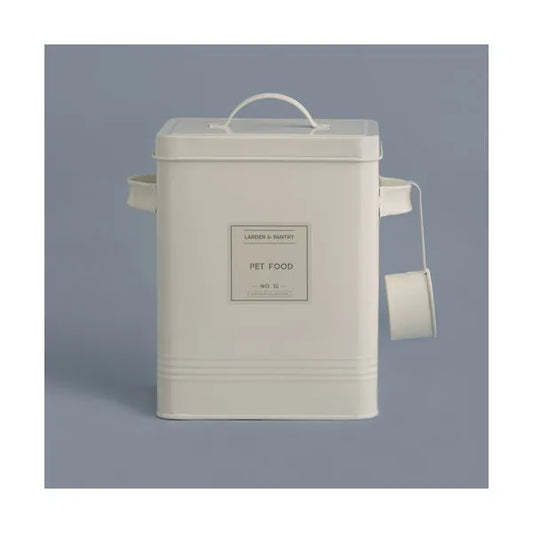 Living Cream 6l Bulk Storage With Labels