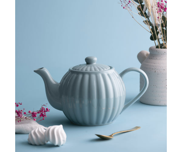 Luxe 6 Cup Teapot Duckegg